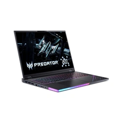 Acer Predator Helios AI 18"WQXGA/Intel Core Ultra 9 275HX/32GB/1TB/RTX 5080 16GB/Win11/fekete laptop
