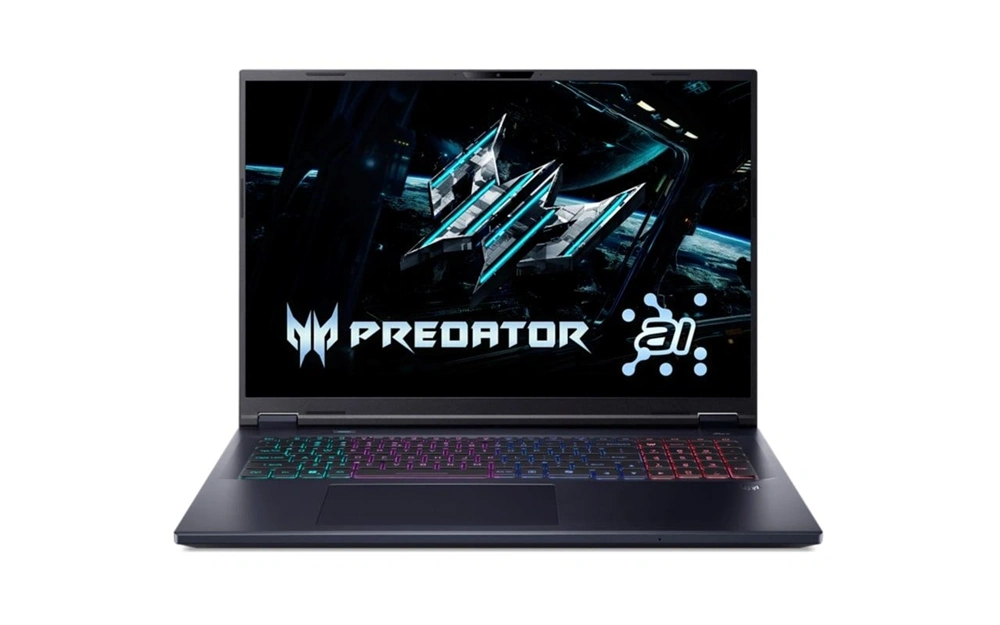 Acer Predator Helios Neo AI PHN18-72-97FS 18"WQXGA/Intel Core Ultra 9 275HX/32GB/1TB/RTX 5070Ti 12GB/Win11/fekete laptop