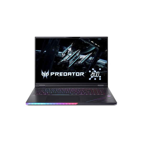 Acer Predator Helios PH18-73-92SZ 18"WQXGA/Intel Core Ultra 9 275HX/64GB/1TB/RTX 5080 16GB/Win11/fekete laptop