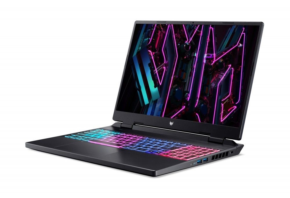 Acer Predator Helios PHN16-71-90NX 16"WQXGA/Intel Core i9-13900HX/32GB/2TB/RTX 4070 8GB/Win11/fekete laptop