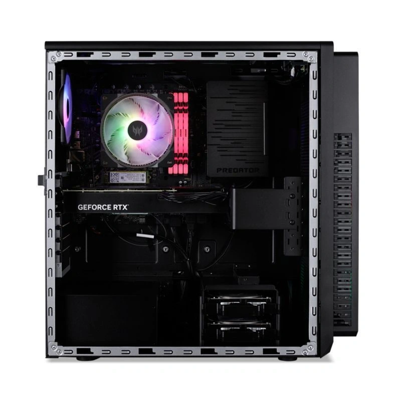 Acer Predator Orion 5000/Core Ultra 7 265F/32GB/2TB SSD/RTX 5080/Win11 Pro/fekete asztali számítógép