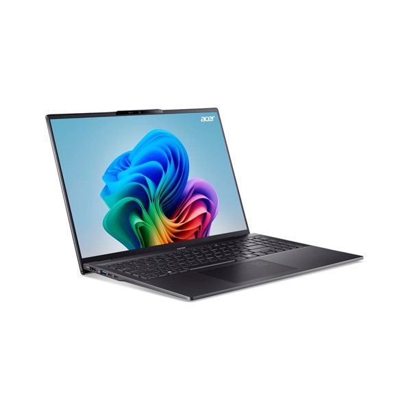Acer Swift 16 AI SF16-51-93P3 16"2,8K/Intel Core Ultra 9 288V/32GB/1TB/Int.VGA/Win11/fekete laptop