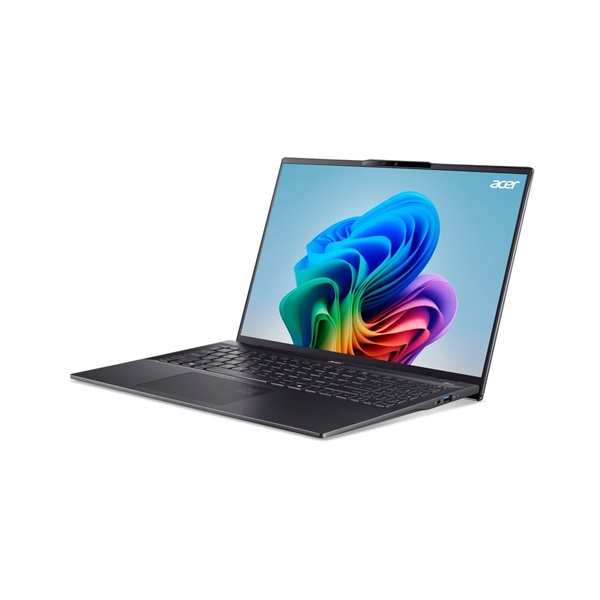 Acer Swift 16 AI SF16-51-93P3 16"2,8K/Intel Core Ultra 9 288V/32GB/1TB/Int.VGA/Win11/fekete laptop