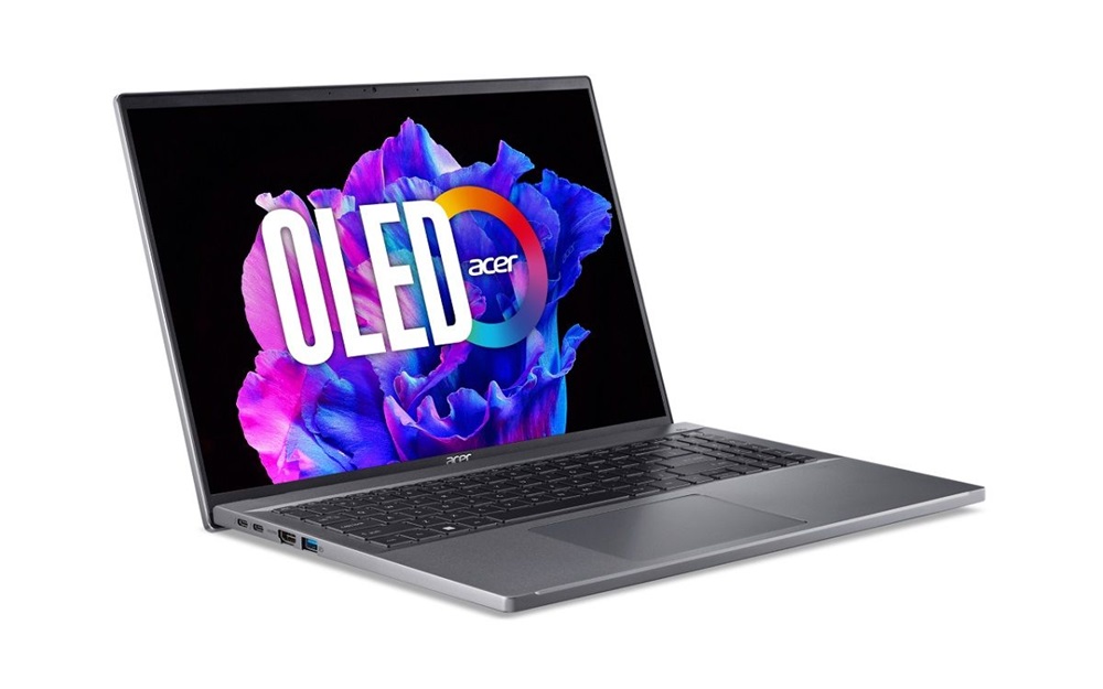 Acer Swift Go OLED SFG16-71-51JR 16"3,2K/Intel Core i5-13500H/16GB/512GB/Int.VGA/Win11/szürke laptop