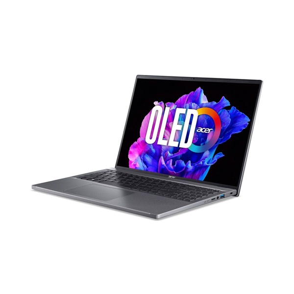 Acer Swift Go OLED SFG16-71-51JR 16"3,2K/Intel Core i5-13500H/16GB/512GB/Int.VGA/Win11/szürke laptop