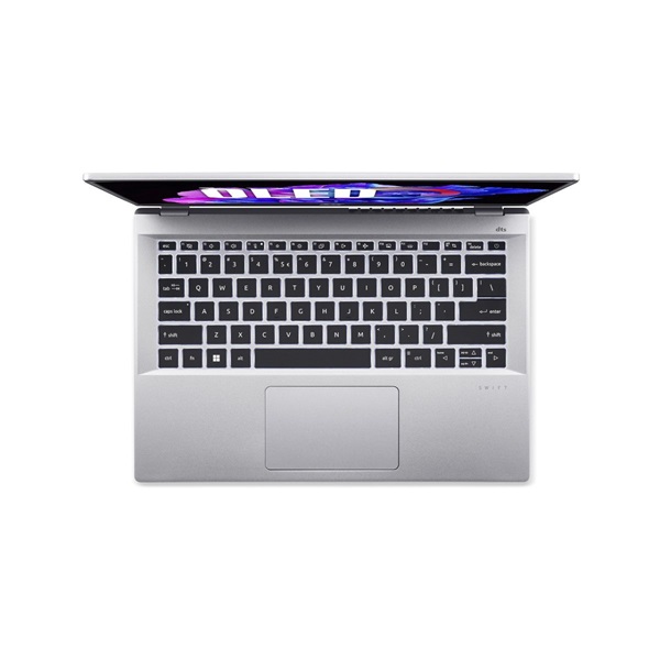 Acer Swift Go SFG14-71-56N8 14"2,8K/Intel Core i5-1335U/8GB/512GB/Int.VGA/Win11/ezüst laptop