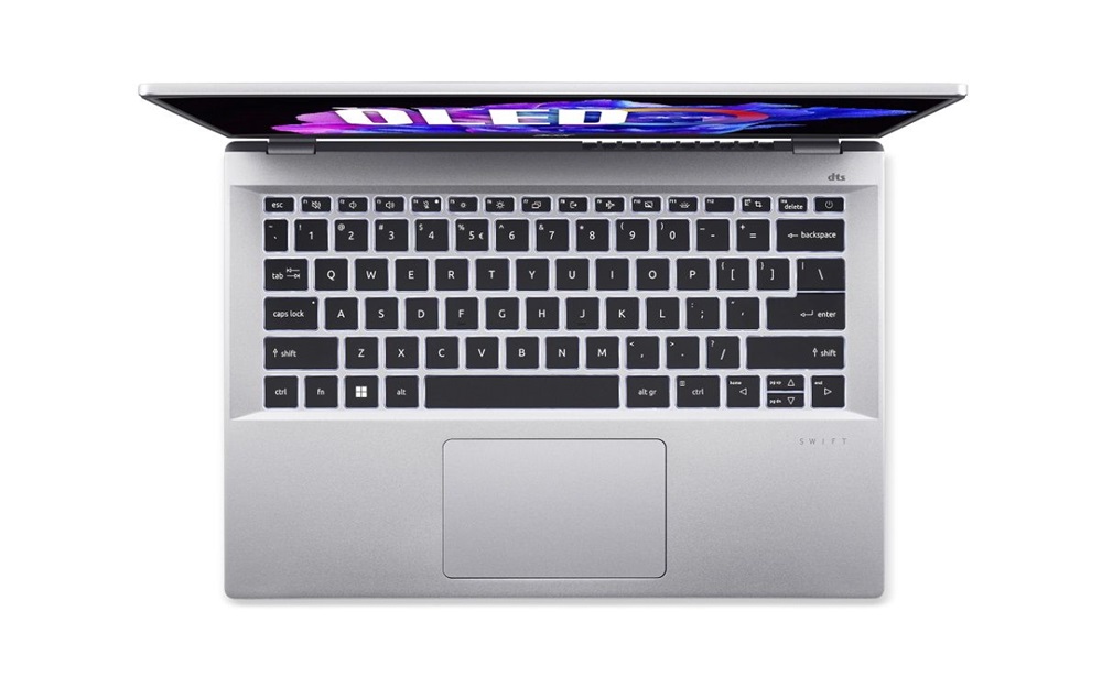 Acer Swift Go SFG14-71-58MW 14"2,8K/Intel Core i5-1335U/16GB/512GB/Int.VGA/Win11/ezüst laptop