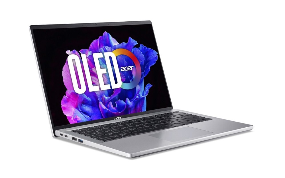 Acer Swift Go SFG14-71-58MW 14"2,8K/Intel Core i5-1335U/16GB/512GB/Int.VGA/Win11/ezüst laptop