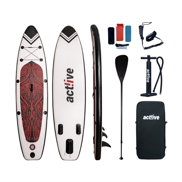 Act!ive SB-005-RP Folly Beach szürke-fehér SUP deszka 305cm, tartozékokkal (Újszerű)
