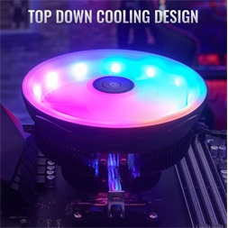 Aerocool Core Plus 120mm PWM RGB processzor hűtő