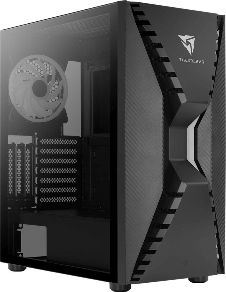 Aerocool Cronus ARGB fekete (táp nélküli) ablakos ATX ház