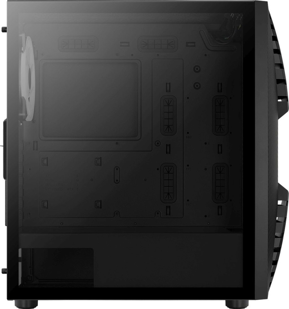 Aerocool Cronus ARGB fekete (táp nélküli) ablakos ATX ház