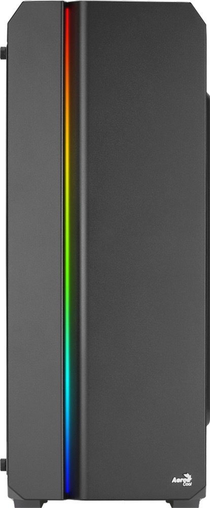 Aerocool Genesis ARGB fekete (táp nélküli) ablakos ATX ház