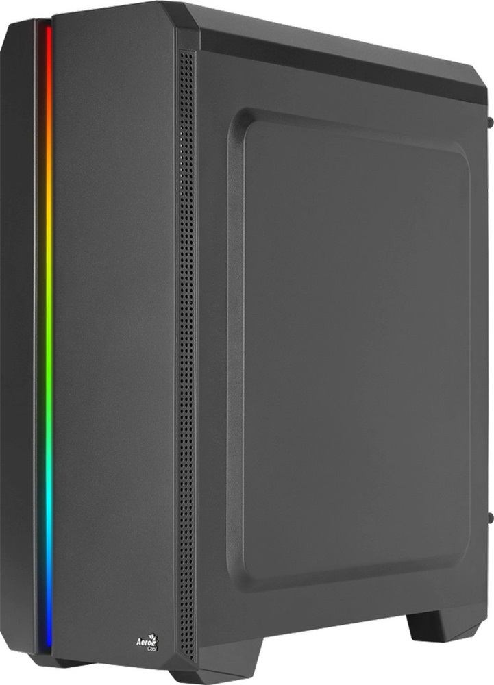 Aerocool Genesis ARGB fekete (táp nélküli) ablakos ATX ház