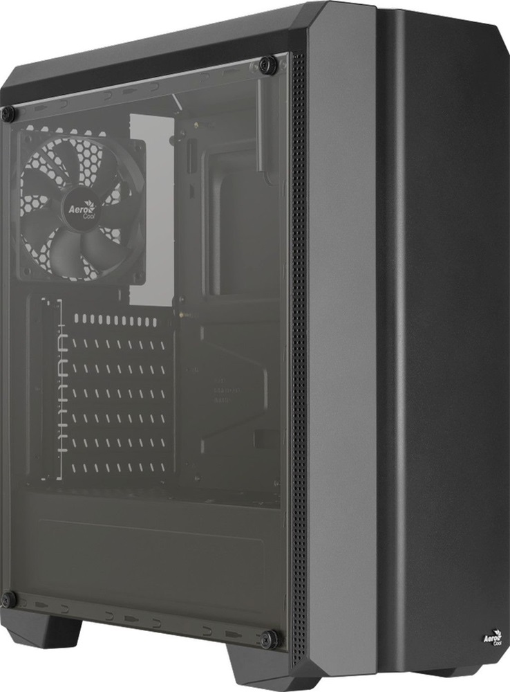 Aerocool Genesis ARGB fekete (táp nélküli) ablakos ATX ház