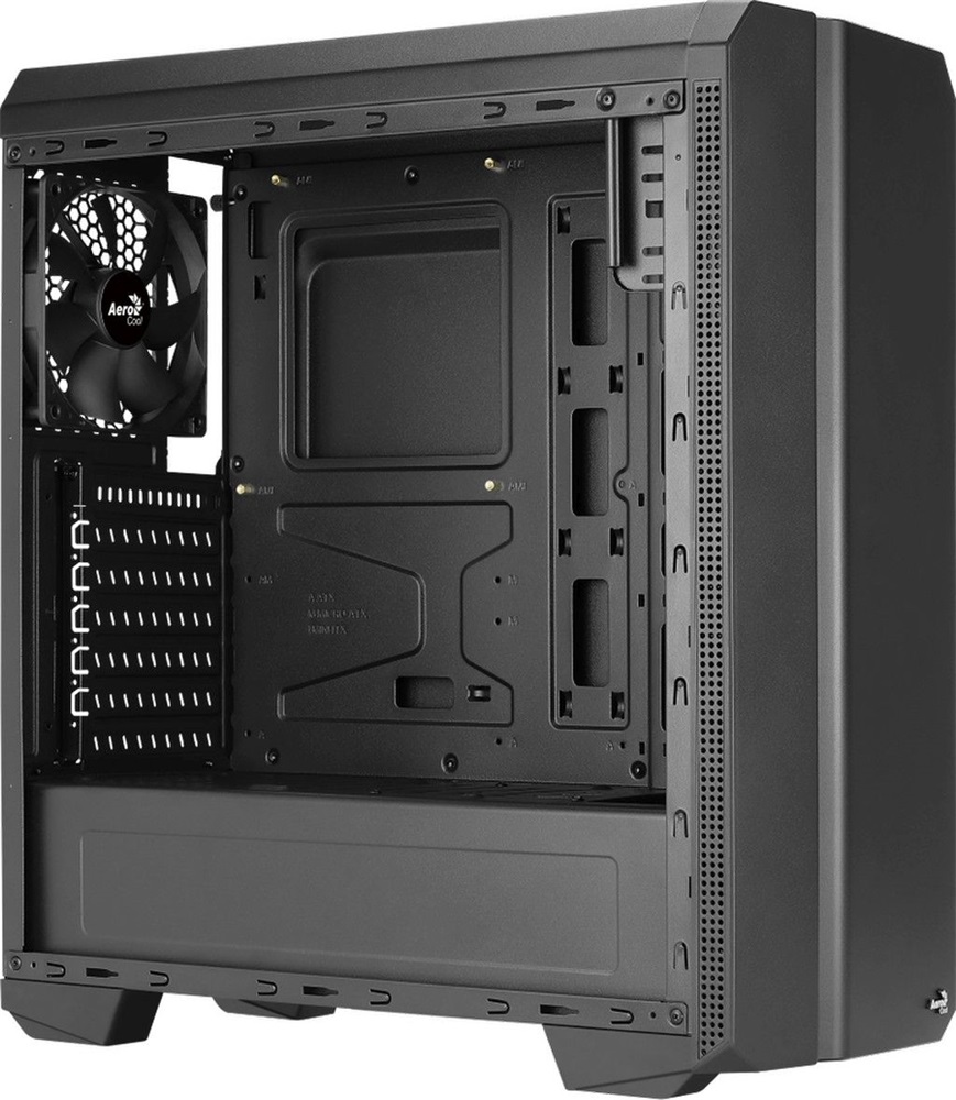 Aerocool Genesis ARGB fekete (táp nélküli) ablakos ATX ház