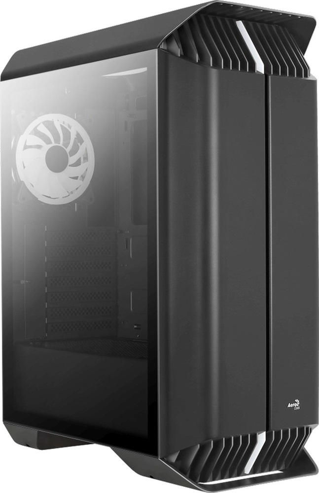 Aerocool Gladiator Duo ARGB fekete (táp nélküli) ablakos ATX ház
