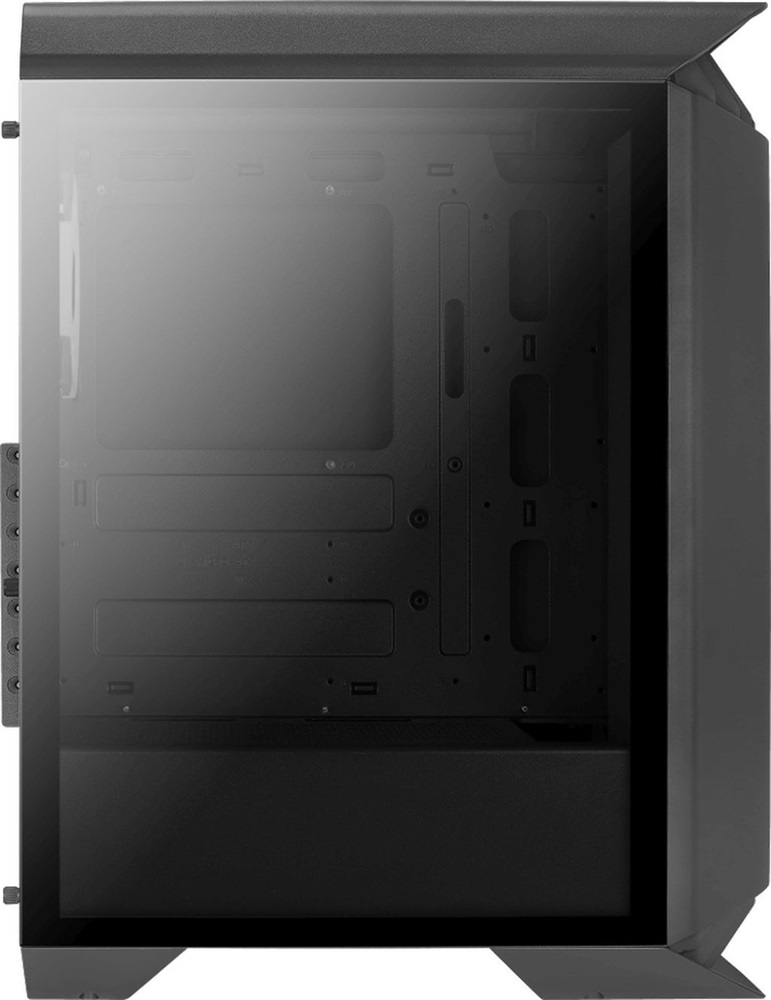 Aerocool Gladiator Duo ARGB fekete (táp nélküli) ablakos ATX ház