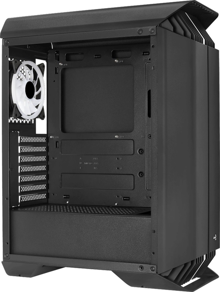 Aerocool Gladiator Duo ARGB fekete (táp nélküli) ablakos ATX ház