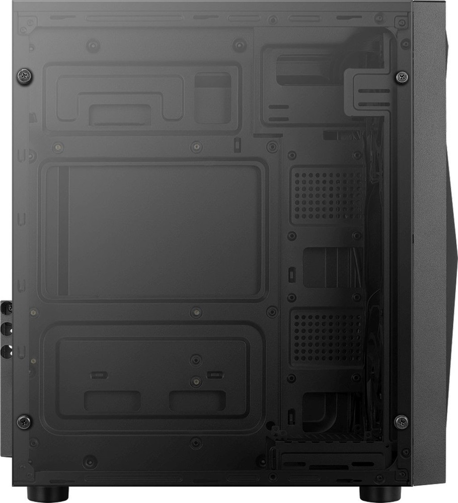 Aerocool Glider Cosmo RGB fekete (táp nélküli) ablakos ATX ház