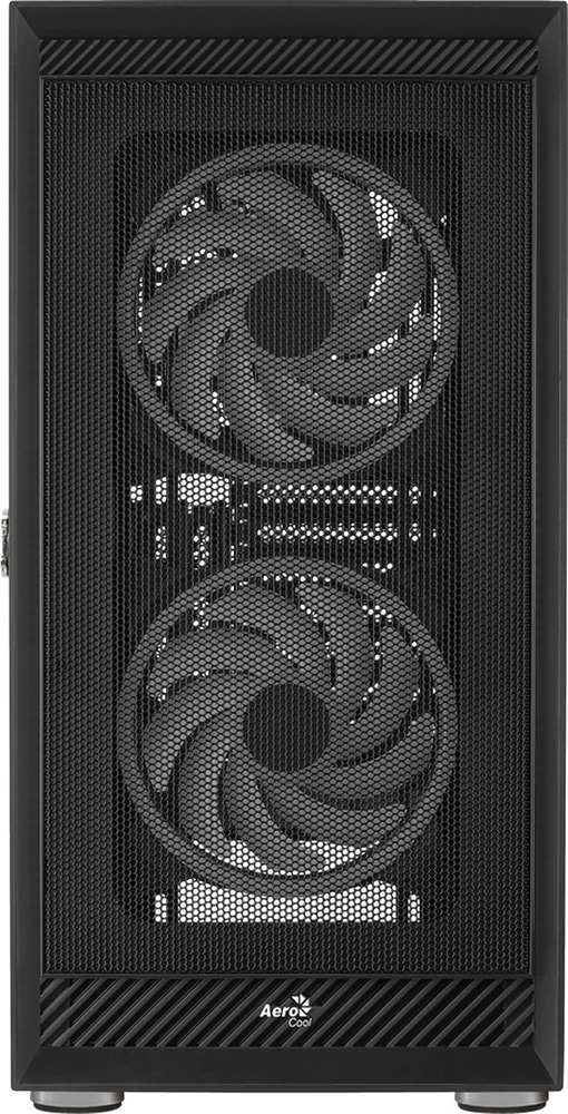 Aerocool Graphite ARGB fekete (táp nélküli) ablakos ATX ház