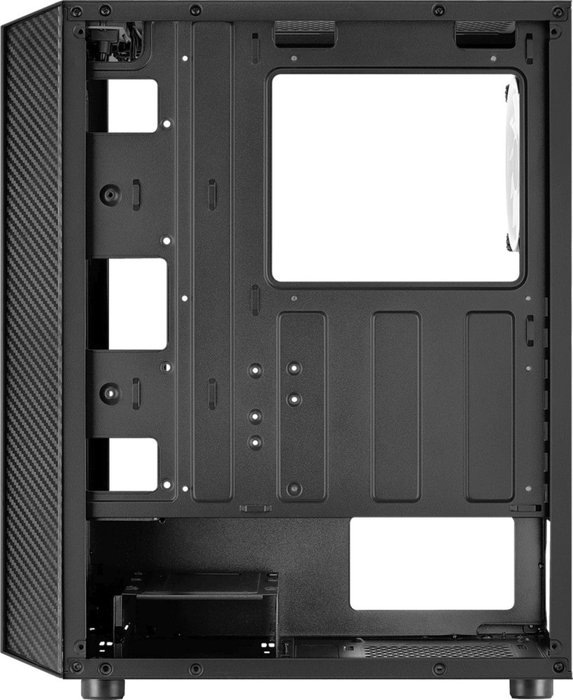 Aerocool Hive v3 FRGB fekete (táp nélküli) ablakos ATX ház