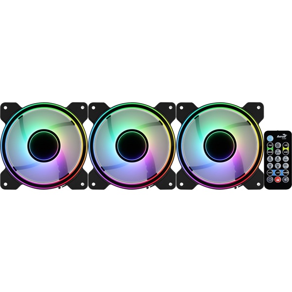 Aerocool Mirage 12 Pro 3db 120mm ARGB ventilátor + vezérlő