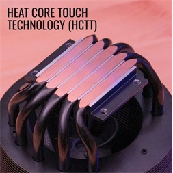 Aerocool Mirage 5 100mm PWM ARGB processzor hűtő
