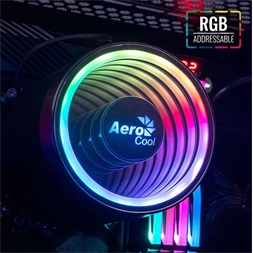 Aerocool Mirage 5 100mm PWM ARGB processzor hűtő