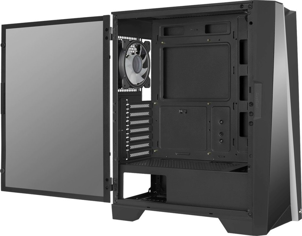 Aerocool Mirage ARGB fekete (táp nélküli) ablakos ATX ház