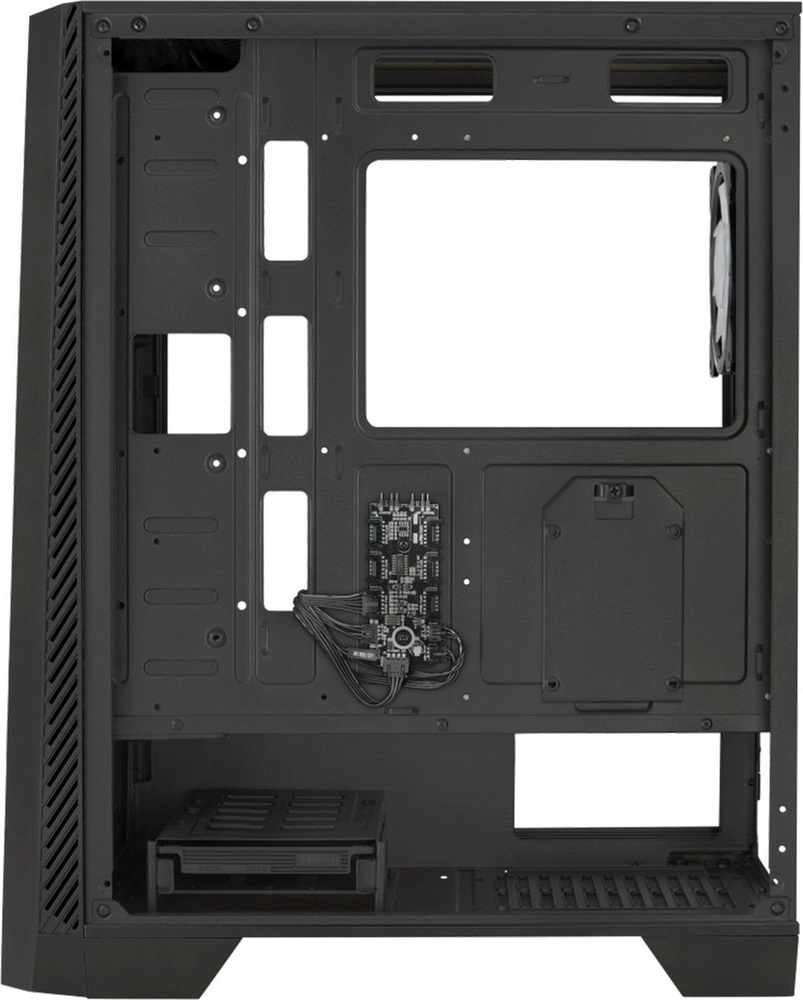Aerocool Mirage ARGB fekete (táp nélküli) ablakos ATX ház