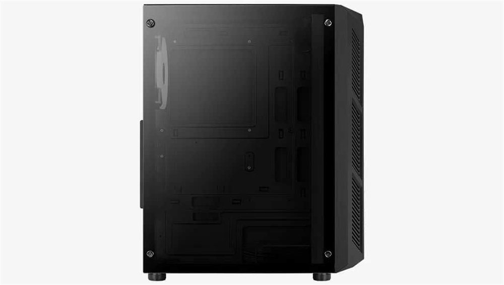 Aerocool Prime ARGB fekete (táp nélküli) ablakos ATX ház