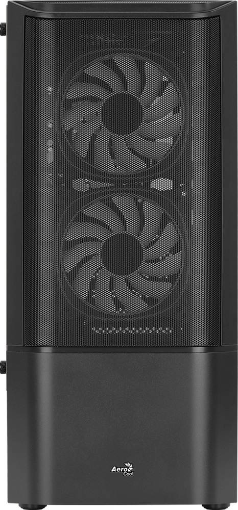 Aerocool Quantum Mesh FRGB fekete (táp nélküli) ablakos ATX ház