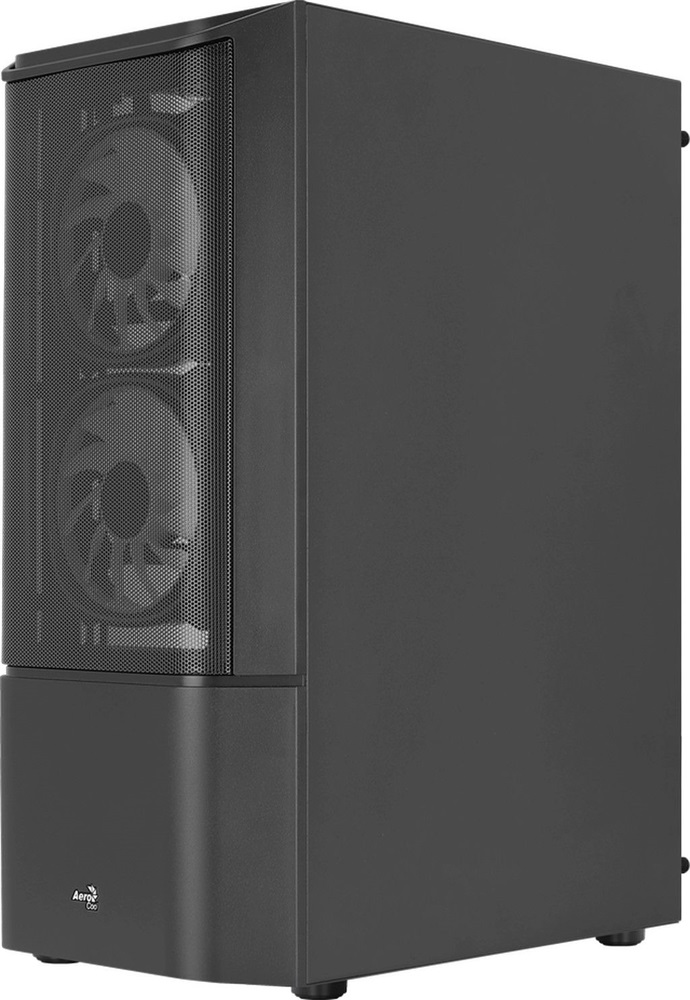 Aerocool Quantum Mesh FRGB fekete (táp nélküli) ablakos ATX ház