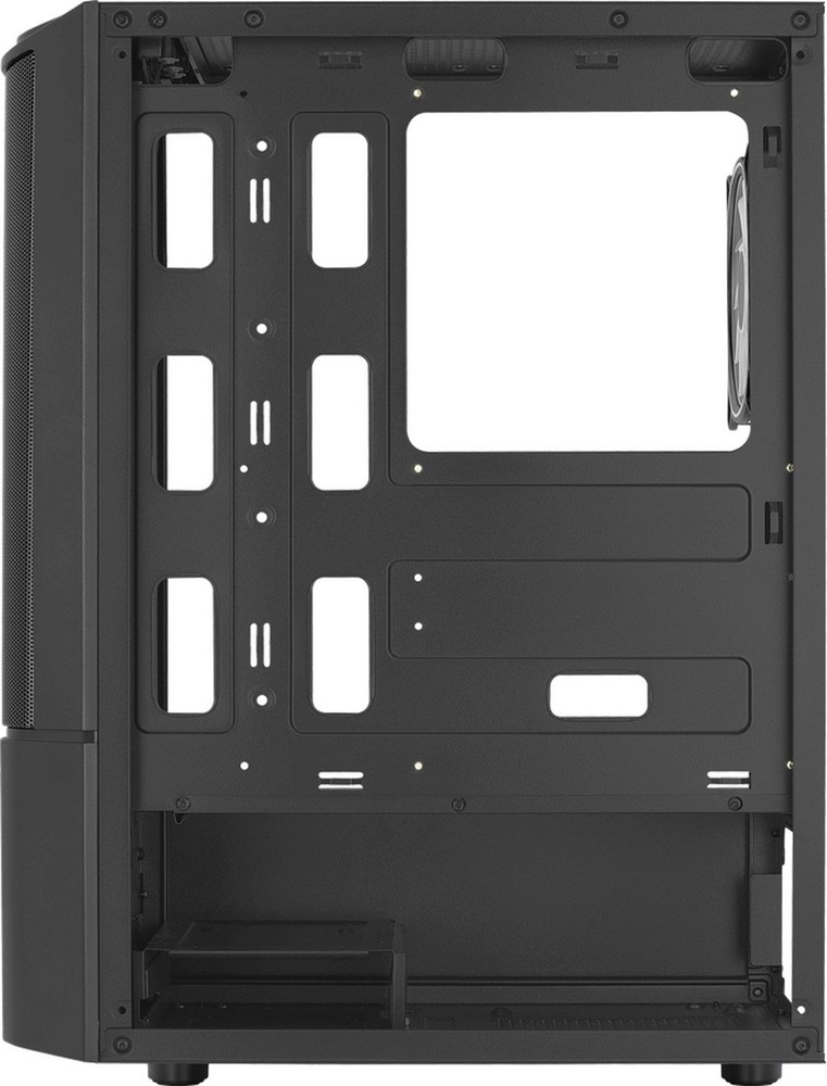 Aerocool Quantum Mesh FRGB fekete (táp nélküli) ablakos ATX ház