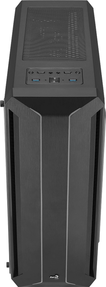 Aerocool Skyline ARGB fekete (táp nélküli) ablakos ATX ház