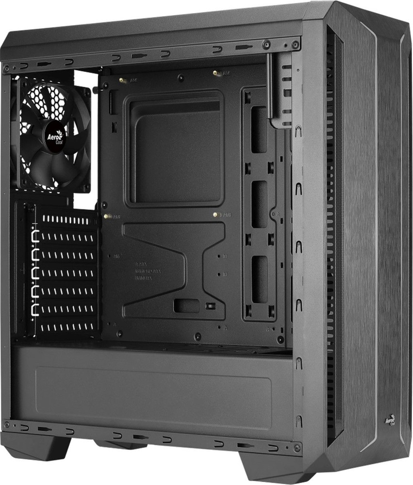 Aerocool Skyline ARGB fekete (táp nélküli) ablakos ATX ház