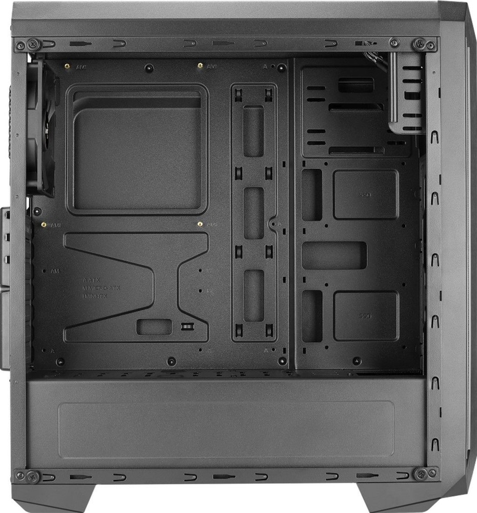 Aerocool Skyline ARGB fekete (táp nélküli) ablakos ATX ház
