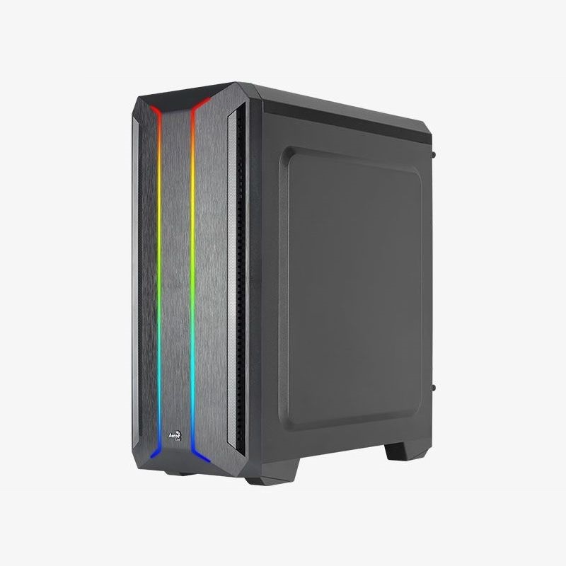 Aerocool Skyline v2 ARGB fekete (táp nélküli) ablakos ATX ház