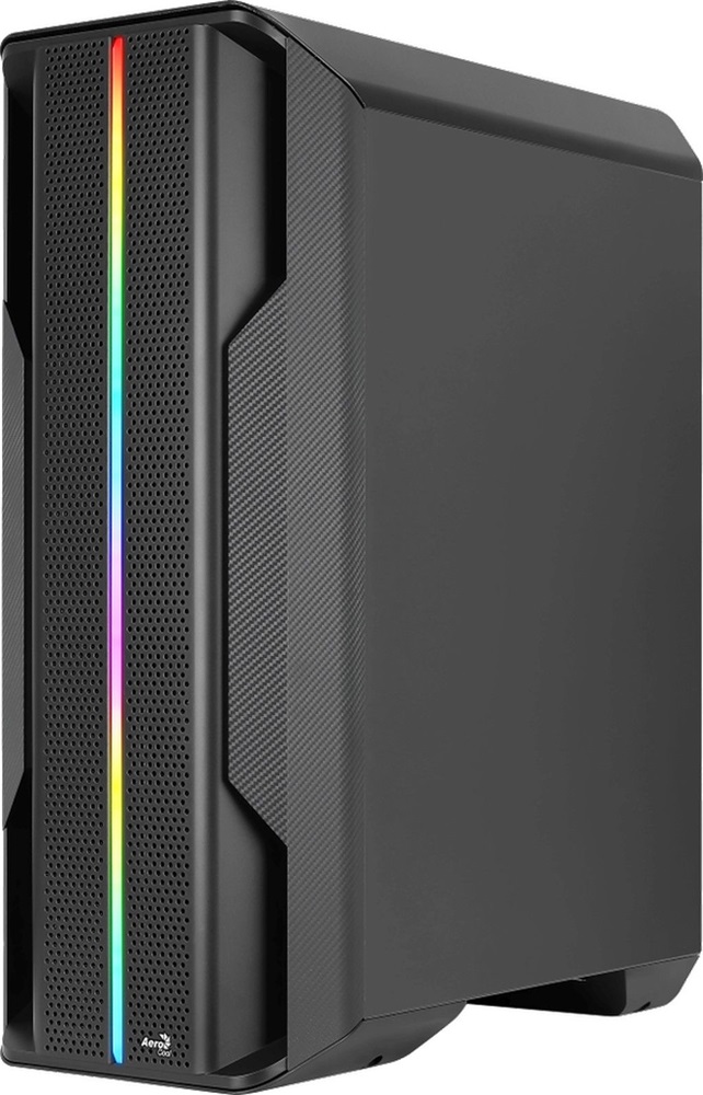 Aerocool Splinter Duo ARGB fekete (táp nélküli) ablakos ATX ház