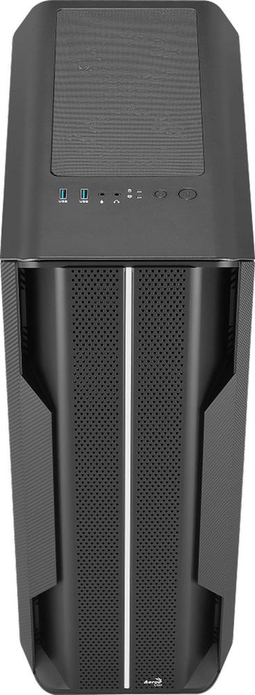 Aerocool Splinter Duo ARGB fekete (táp nélküli) ablakos ATX ház