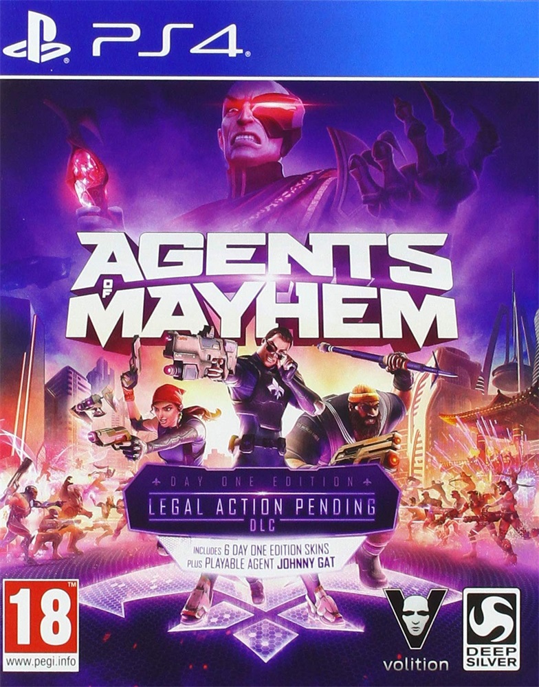 Agents Of Mayhem PS4 játékszoftver