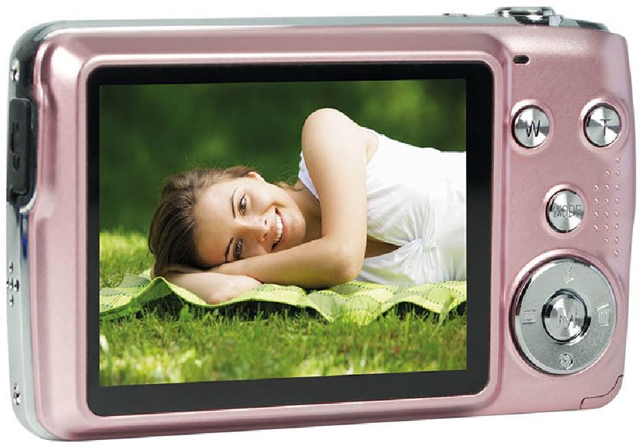 Agfa DC8200 kompakt digitális rózsaszín fényképezőgép