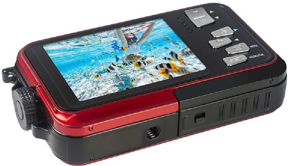 Agfa WP8000 kompakt digitális piros fényképezőgép