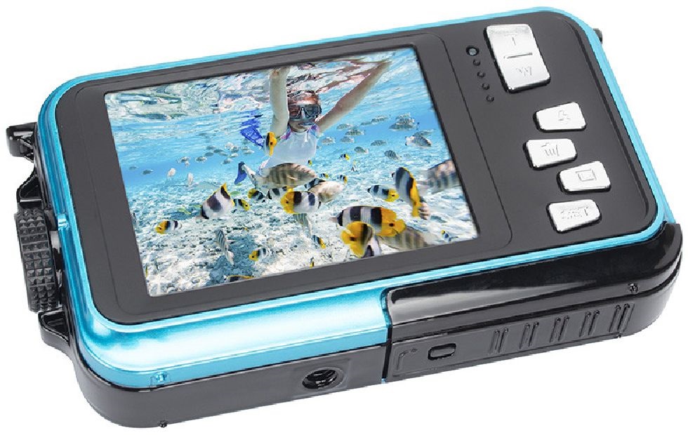 Agfa WP8000 kompakt kék digitális fényképezőgép