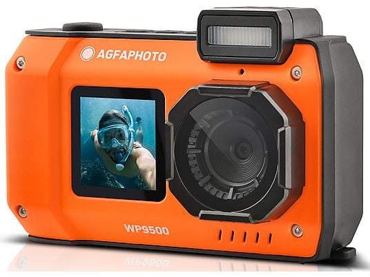 Agfaphoto Realishot WP9500 vízálló narancs digitális fényképezőgép