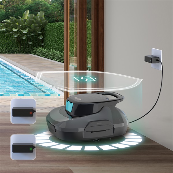 Aiper Scuba SE Black - Vezeték nélküli robotporszívó medencékhez