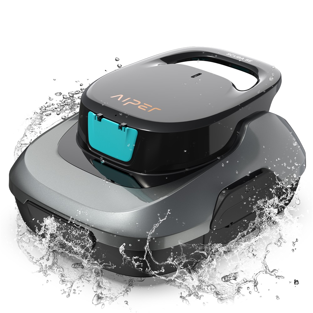 Aiper Scuba SE Black - Vezeték nélküli robotporszívó medencékhez