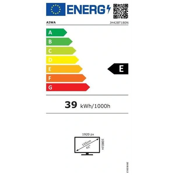 Aiwa 42" JH42BT180N Full HD LED TV (Újszerű)