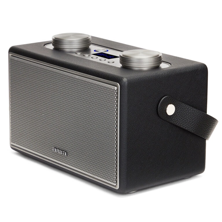 Aiwa BSTU-800BK hordozható Bluetooth hangszóró (Újracsomagolt)